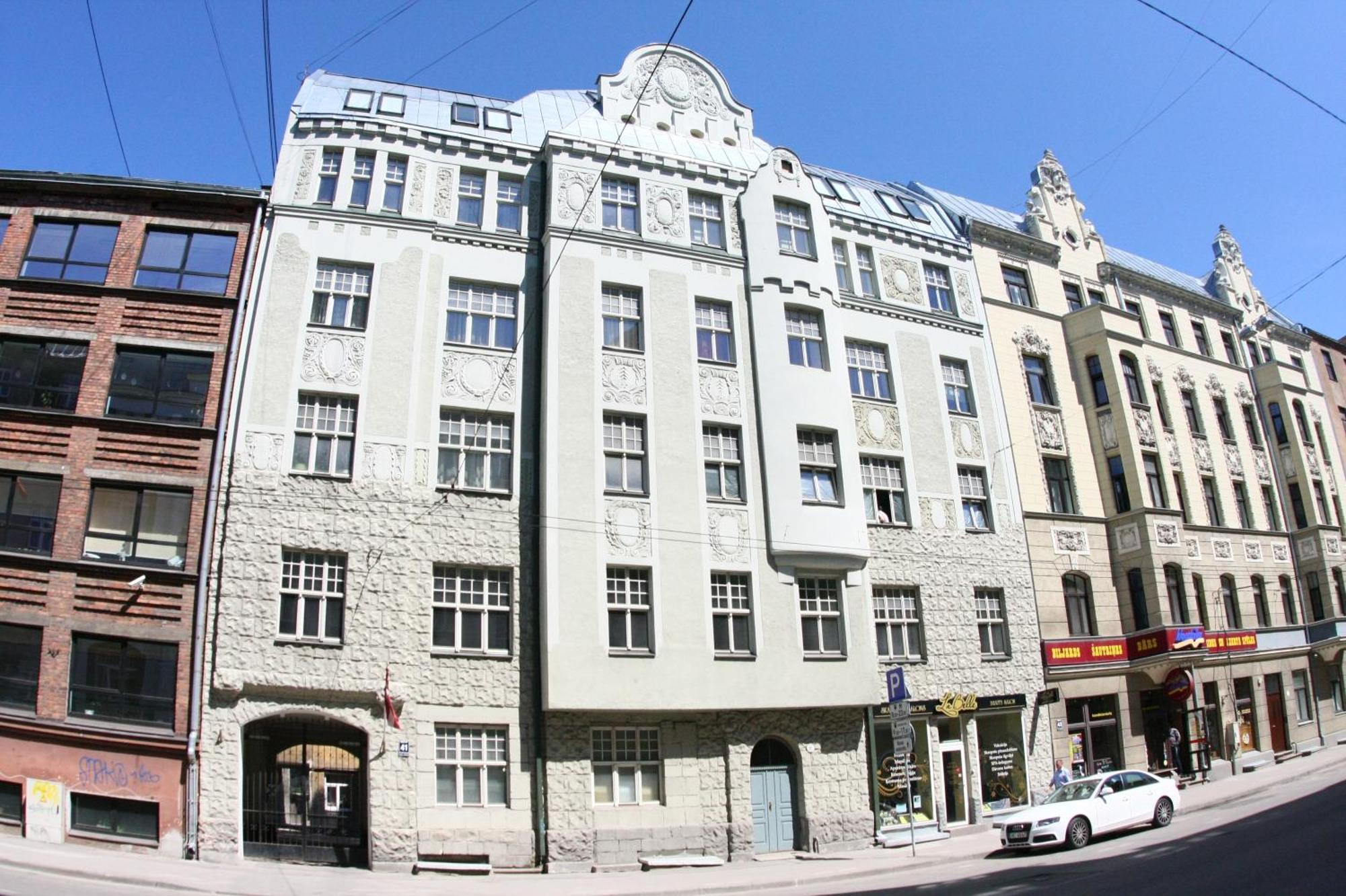 Sunlit Loft Apartment Riga Esterno foto